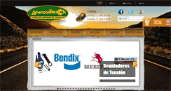 Desktop Screenshot of americantruckecuador.com